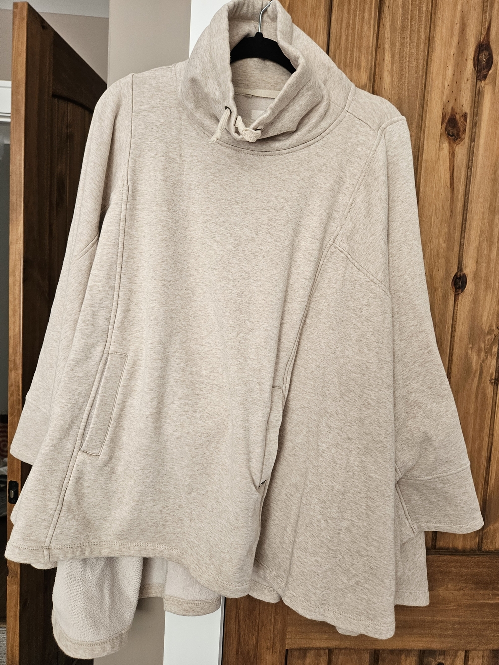 UGG Women's Cream Cowl Neck Pancho